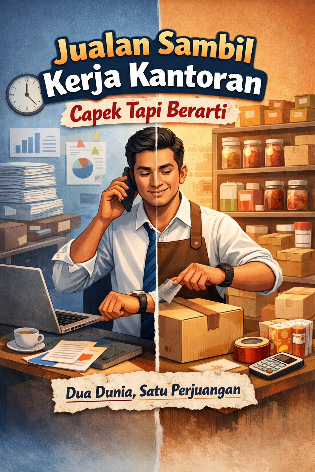 Jualan Sambil Kerja Kantoran: Capek Tapi Kenapa Banyak yang Bertahan?
