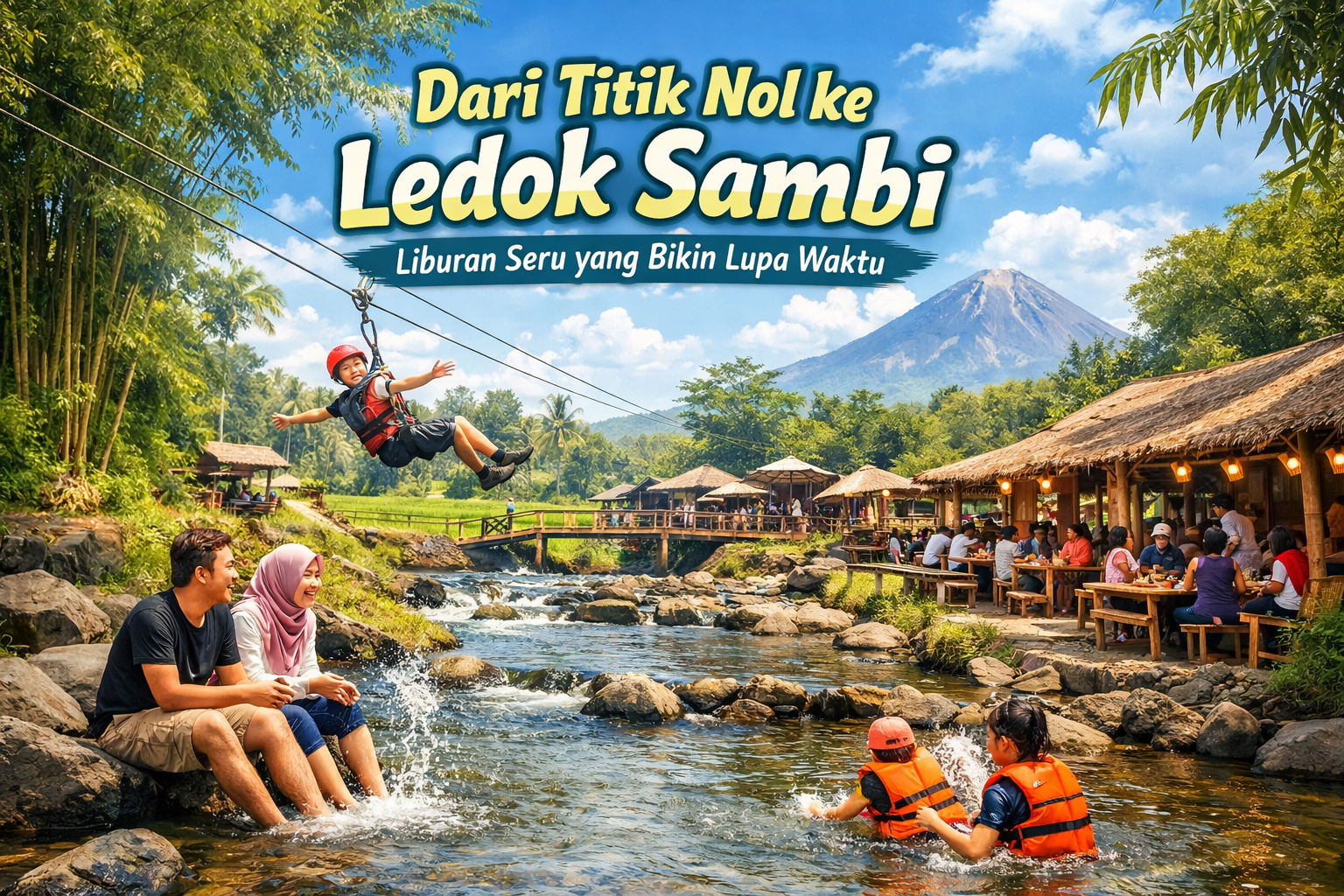 Dari Titik Nol ke Ledok Sambi: Liburan Sederhana yang Berujung Lupa Waktu