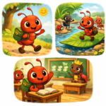 Semut Simo Pergi ke Sekolah