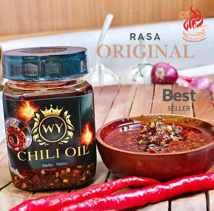 Chili Oil WY Rasa Original: Sensasi Pedas Gurih yang Bikin Nagih di Setiap Suapan