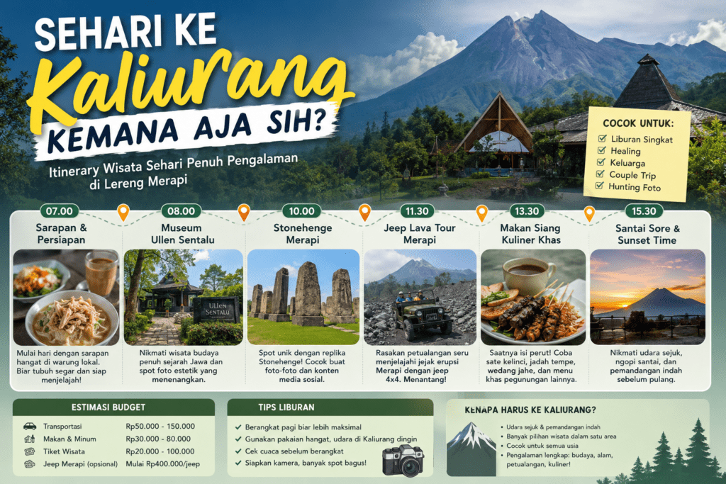 Sehari di Kaliurang Kemana Aja Sih? Ternyata Bisa Dapat Banyak Tempat Keren Dalam Sekali Jalan!